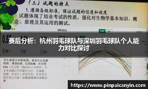 赛后分析：杭州羽毛球队与深圳羽毛球队个人能力对比探讨